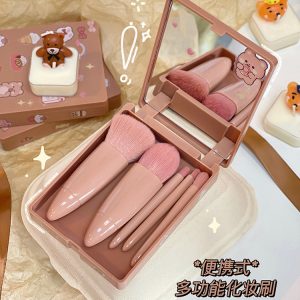 5-Piece Travel Makeup Brush Set