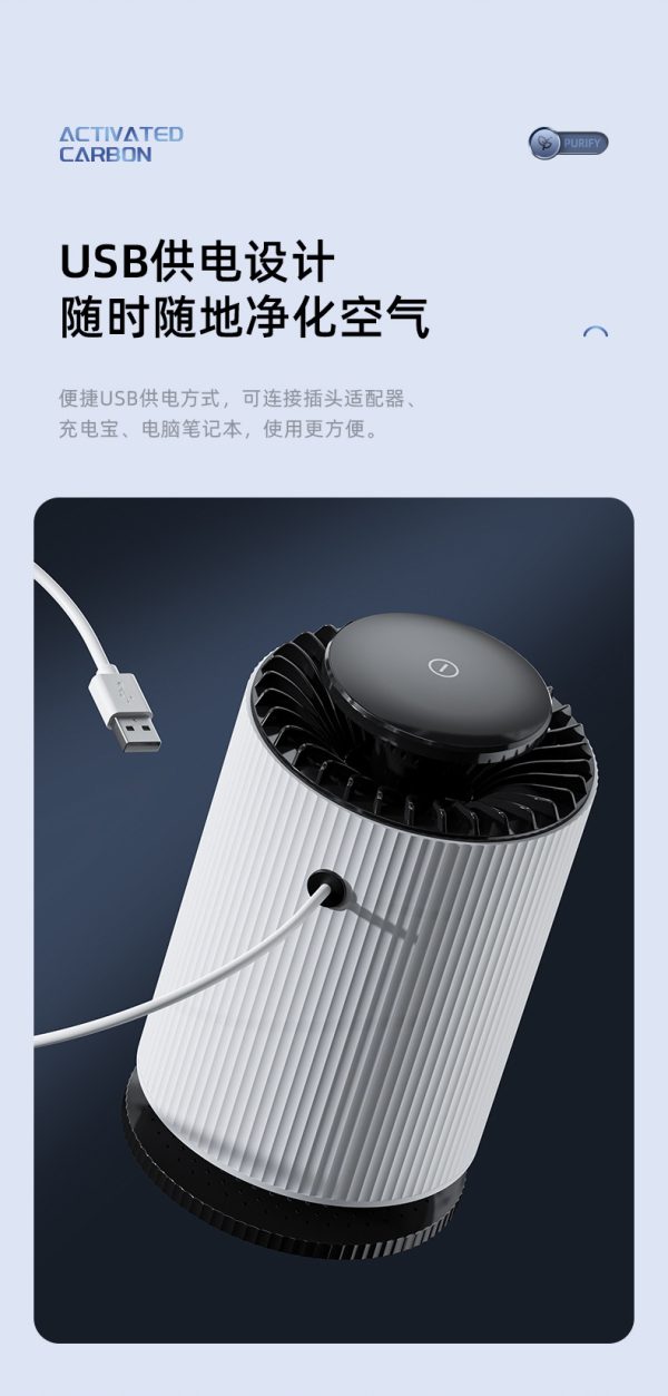 Compact 4-Layer Air Purifier for Home & Office – Smoke & Odor Removal - Image 5