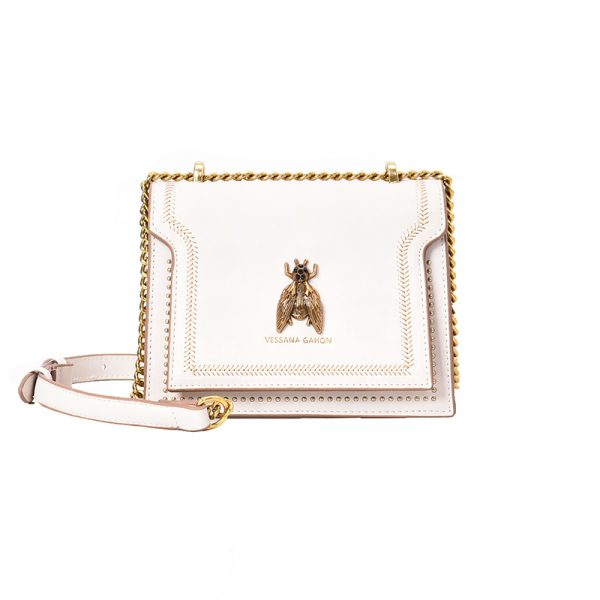 Retro Colorblock Crossbody Bag - Image 5