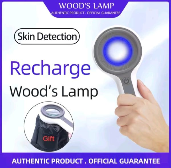 EABCH-WL-B200–Rechargeable 16LED Wood Lamp Skin Detector