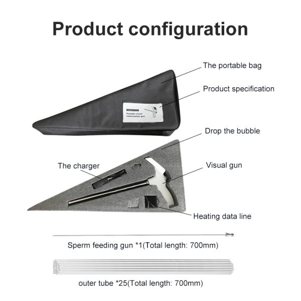 Portable visual insemination gun | SmartBreed Visual Gun - Image 5