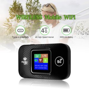 Type-C, SIM Slot, 3000mAh, 300Mbps