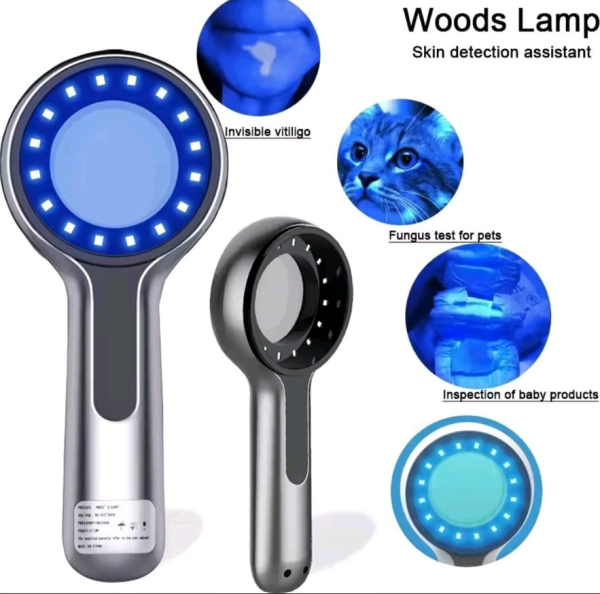 EABCH-WL-B200–Rechargeable 16LED Wood Lamp Skin Detector - Image 4